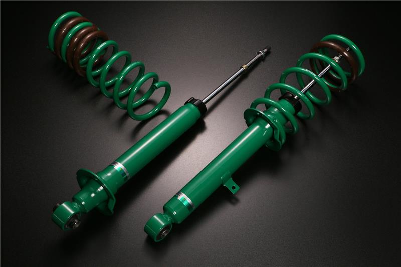TEIN EnduraPro SP KIT Coilover Kit - Camber/Caster Adjustable Front Upper Mount - OEM Rear Upper Mount VSQ08-A1SS2
