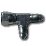 Techna-Fit Swivel Adapter - Male Pipe To Female Swivel Straight - -8 Female An Swivel To 3/8 Male Pipe Thread FSC-8168D