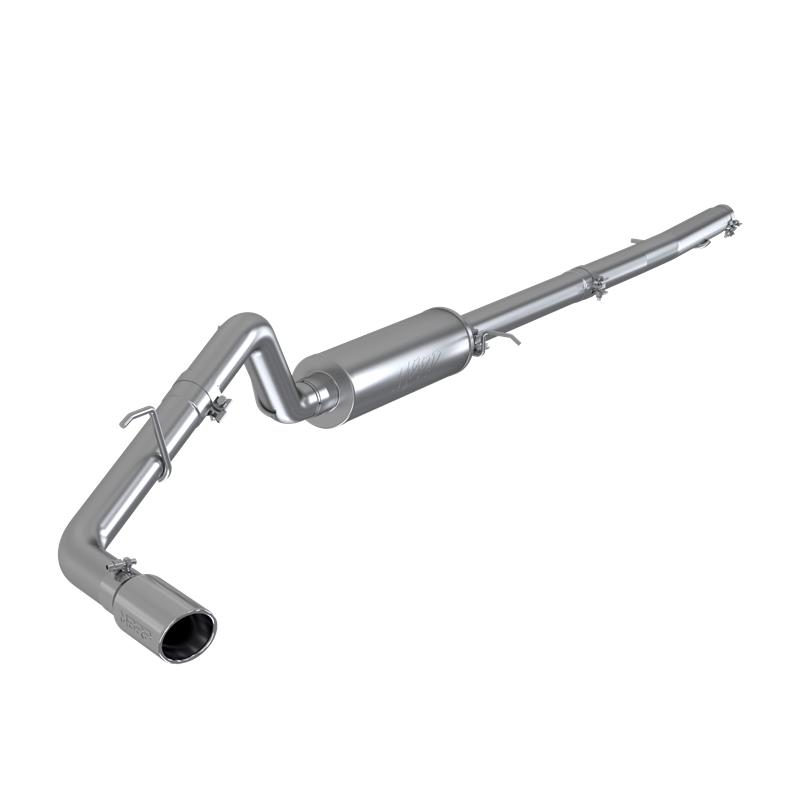 MBRP Pro Series Cat Back Exhaust - Single Side Exit - w/ 4in OD Tip S5227304