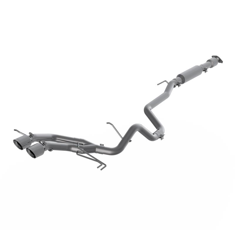 MBRP Pro Series Cat Back Exhaust - Dual Exit - w/ 4in OD Tips S4703304