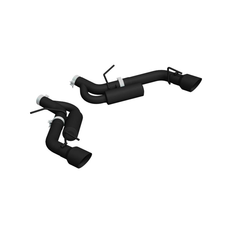 MBRP Black Series Axle Back Exhaust - w/ Dual 4.5in Tips S7034BLK
