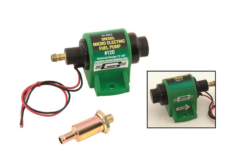 Mr Gasket Micro Electric Diesel Fuel Pump 12D