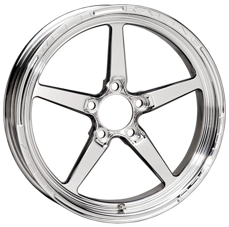 WELD Racing AlumaStar 2.0 1 Piece Front Wheel - Center Caps NOT Included - Includes Valve Stems 88B-15272