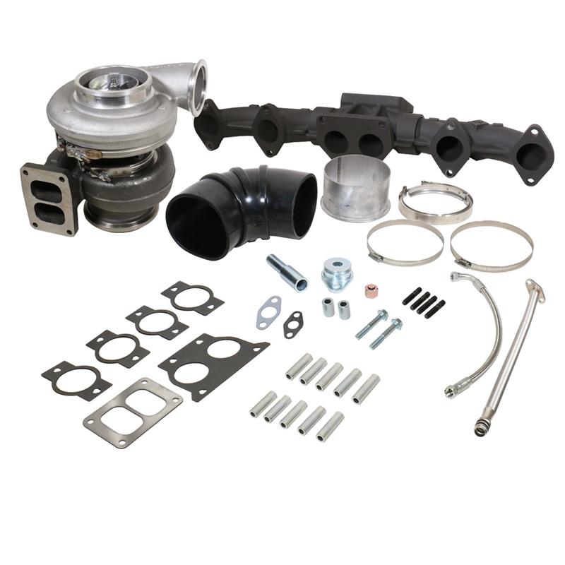 BD Diesel S410SX ISX Turbo Kit - Incl Manifold - USA Version - Not for sale on licensed California vehicles 1048014US