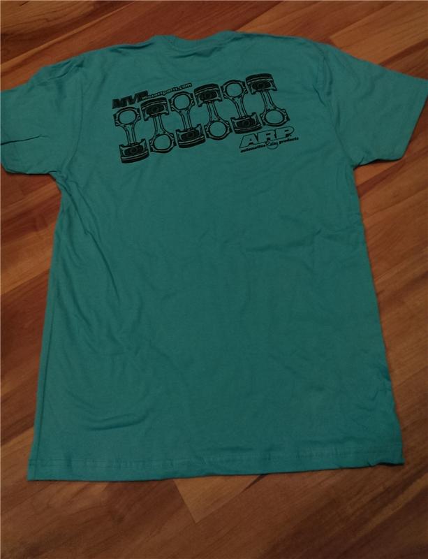 MVP Motorsports MVP Teal Shirt Small MVP-TEAL-S