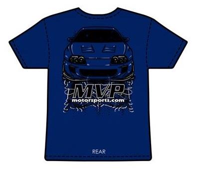 MVP Motorsports MVP Turbo Supra Cool Blue Shirt MVP-CB-S