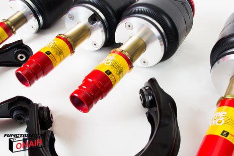 Function & Form Type 2 Pre-Installed ONAIR Conversion Kit | Coilovers, Bags & Brackets | Fits Acura TSX F2-TSXT2.AIR2