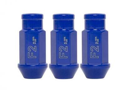 Function & Form Lug Nuts | M12x1.25 | Set of 20 | Blue F2-LN1.25BL