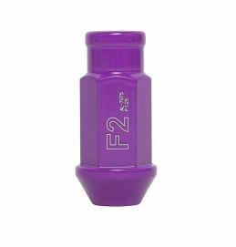 Function & Form Lug Nuts | M12x1.25 | Set of 20 | Purple F2-LN1.25PU