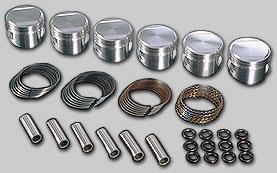 CP Piston Kits 86.5mm (+0.5mm Bore) - 10.0:1 Compression Ratio SC7472