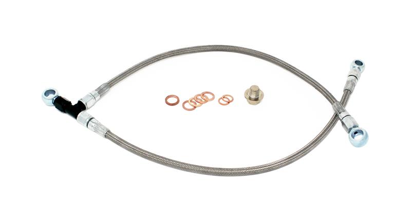 Torque Solution Turbo Oil Feed Line Kit - Subaru EJ Stock Location TS-SU-577