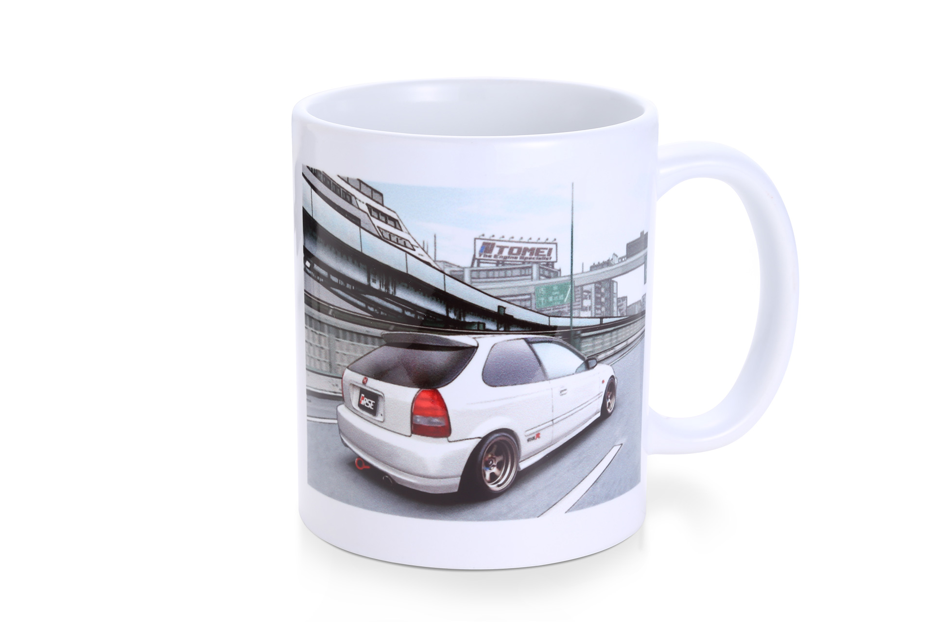 Tomei Mug - White Ek9 Civic Osaka-Kanjo