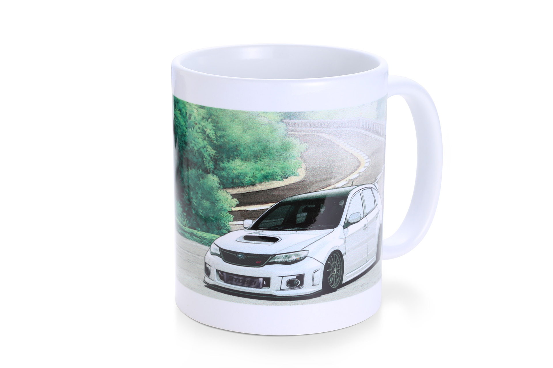 Tomei Mug - White Grb Impreza Touge