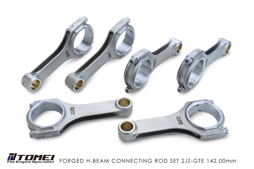 Tomei Forged H-Beam Connecting Rod Set 2JZ-GTE STD / 3.4L 142.00Mm