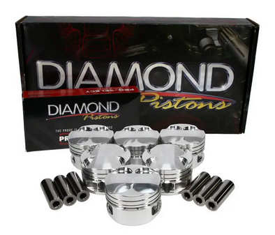 Diamond Racing 94mm Stroker Forged Series Pistons for 2JZ - 86.5mm 9.1:1