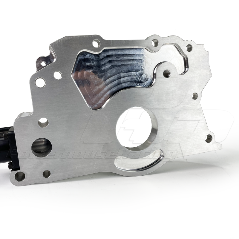 PHR Billet 2JZ Front Cover (Oil Pump Delete - Dry Sump Or Wet Sump) -v3