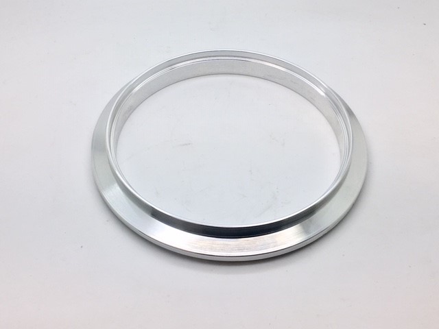 PHR Aluminum Vband Flange, Male, 3.0" V-band to 3.0" Tube
