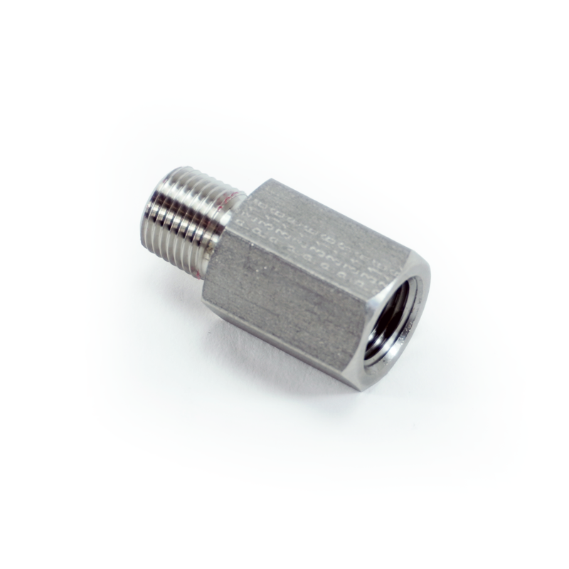 PHR 1/8 BSPT male to 1/8 NPT female metric to standard adapter