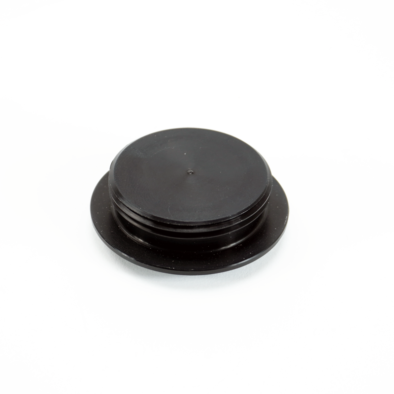 PHR -20ORB Plug, Aluminum, Anodized Black