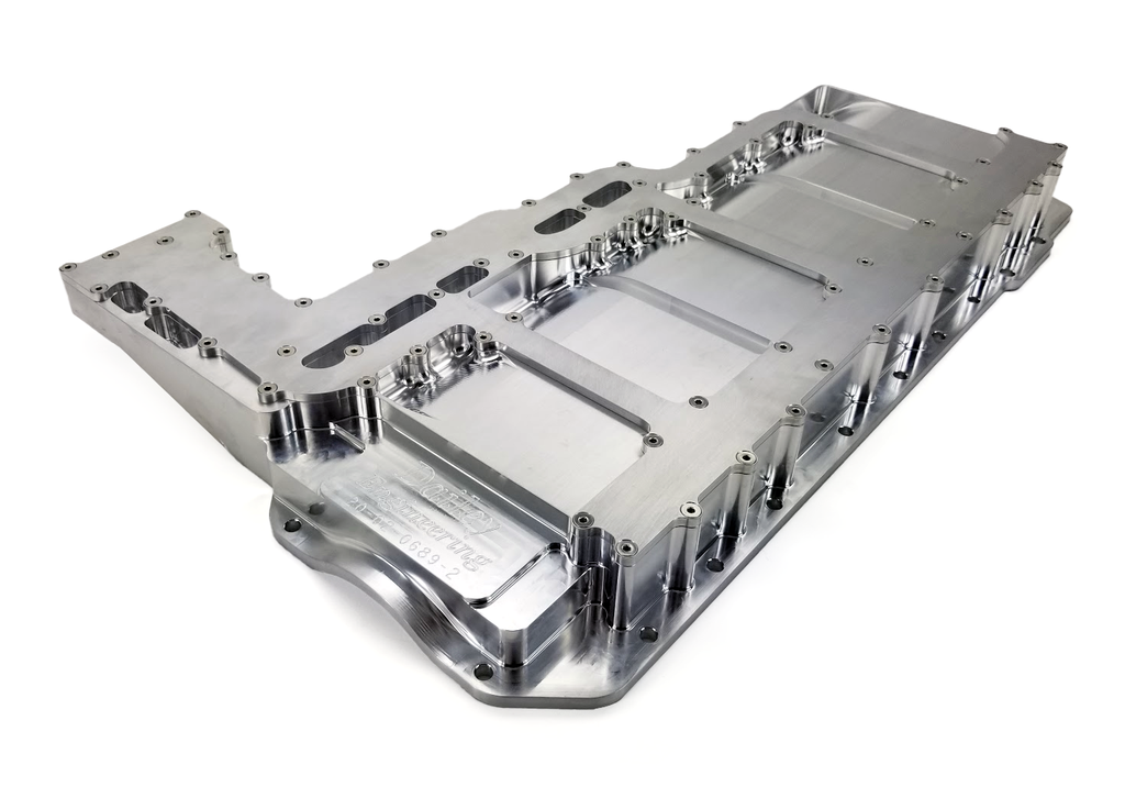 PHR Billet Dry Sump Pan For 2JZ With Air Conditioning