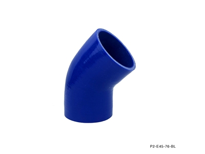P2M 45 DEG HOSE: 2.00" ID - BLUE