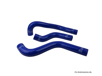 P2M MAZDA 2004-08 RX-8 13B RADIATOR HOSE KIT: BLUE