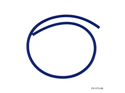P2M VACUUM HOSE: 6MM ID, 2MM THICKNESS BLUE - PRICED PER FOOT