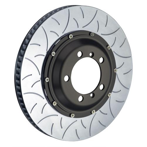 Brembo 2-Piece Disc System - Includes OEM Replacement 2-Piece Disc Assemblies - For use w/ OEM Calipers - Must be used w/ 17.5mm Pad 103.9014A