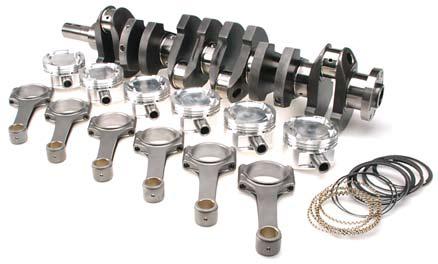 Brian Crower Stroker Kit - 79mm Stroke Billet Crank - Severe-Duty Rods - Custom Pistons BC0239