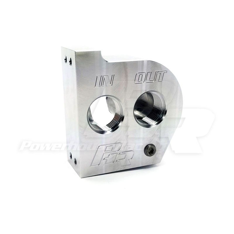 PHR Billet Oil Filter Mount - -12ORB Ports