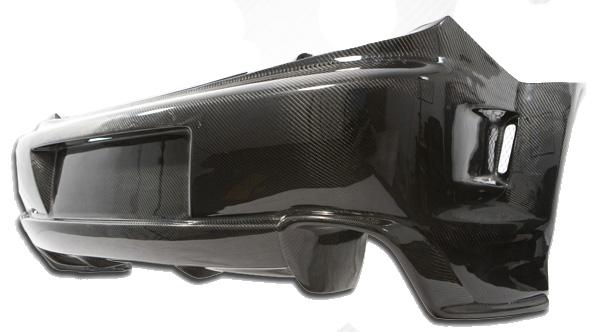 Carbon Creations Hot Wheels Style Rear Bumper - 1 Piece - For Use w/ Complete Wide Body Kit 102826