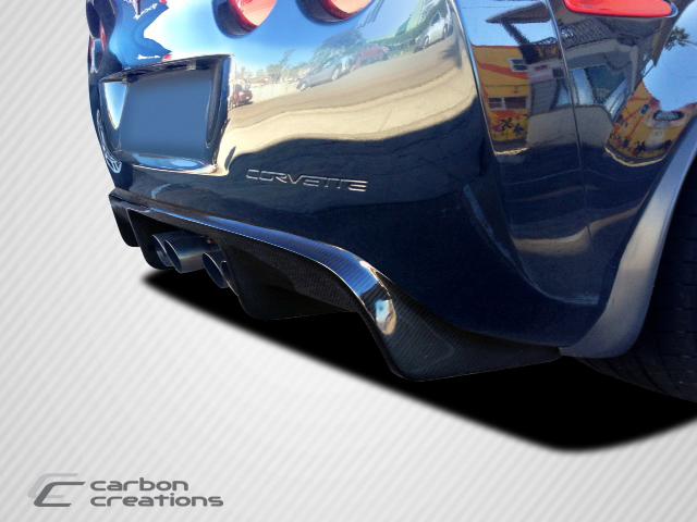 Carbon Creations GT500 Style Rear Lip/Add On - 1 Piece 108411