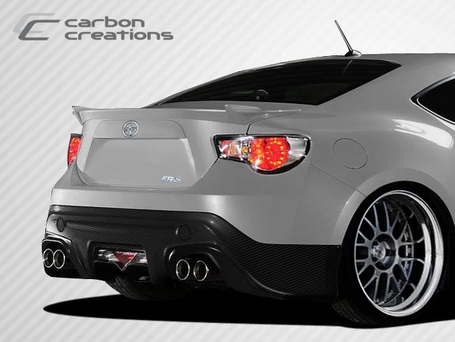 Carbon Creations TD3000 Style Rear Lip/Add On - 1 Piece 108544