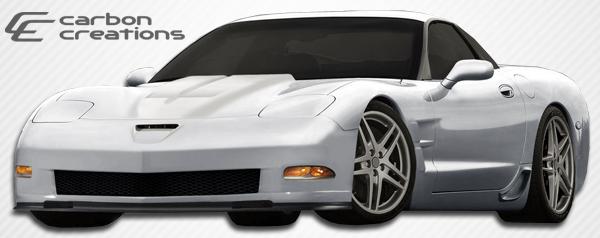 Carbon Creations ZR Edition Style Front Lip/Add On - 1 Piece - For Use w/ Duraflex ZR Edition Front Bumper 105695