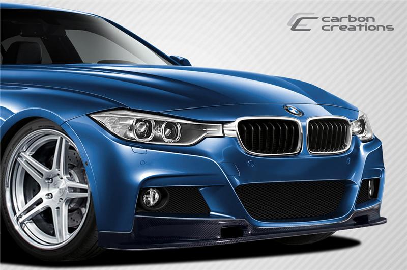 Carbon Creations Eros Version 1 Style Front Lip/Add On - 1 Piece - For Use w/ M Sport Bumper 109439