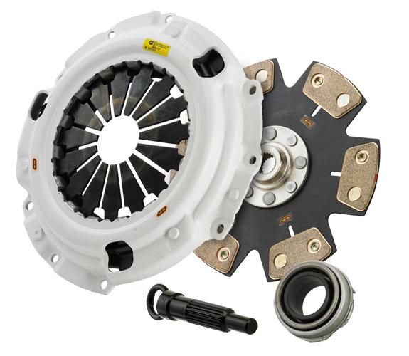 Clutch Masters FX500 Clutch Kit - Heavy Duty Pressure Plate - 6-Puck Rigid Ceramic Disc 08005-HDB6