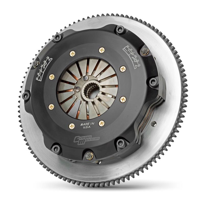 Clutch Masters 725 Series Twin Disc Clutch Kit - 7.25in Race Disc - Aluminum Flywheel Included 05076-TD7R-A