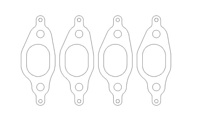 Cometic MLS Exhaust Manifold Gasket Set C4163-030