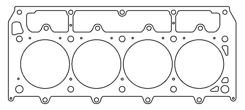 Cometic MLS Cylinder Head Gasket - Left Hand Side - Each C5934-045