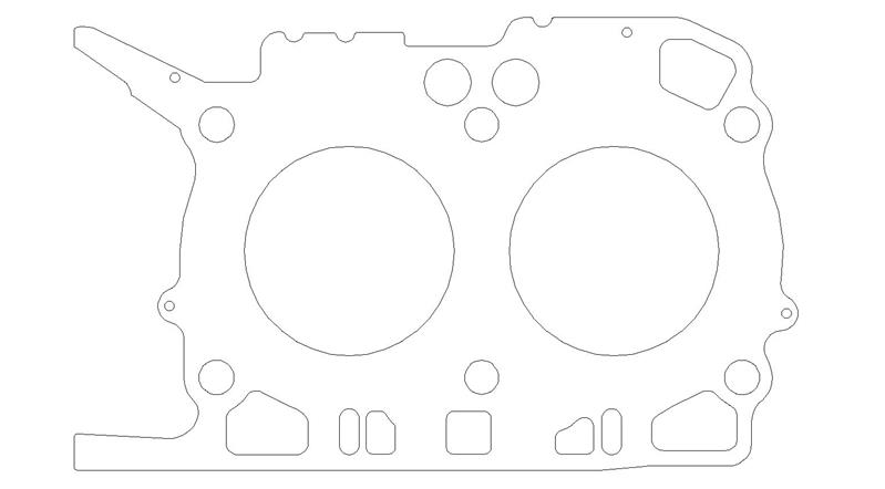 Cometic MLX Cylinder Head Gasket - Left Hand Side - Each C4589-032