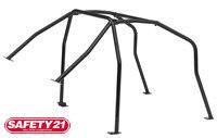 CUSCO Safety21 Roll Cage - 4Point - Rear Cross Mounting Only - Eliminates Rear Seats 386 270 C20