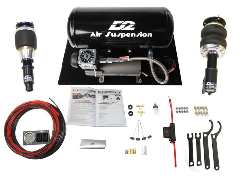 D2 Racing Air Suspension System - Basic Kit - Front/Rear Top Mount D-AC-14-ARB