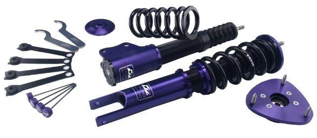 D2 Racing DRAG Series Coilovers - Front/Rear Top Mount D-NI-04-DG