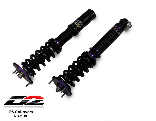 D2 Racing DRIFT Series Coilovers - Front/Rear Top Mount D-BM-49-DR
