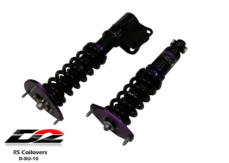D2 Racing GT Series Coilovers - Front Camber Plate/Rear Top Mount D-SU-10-GT