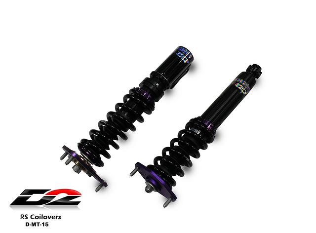 D2 Racing Rally Asphalt Series Coilovers - Front Camber Plate/Rear Top Mount D-MT-15-RA