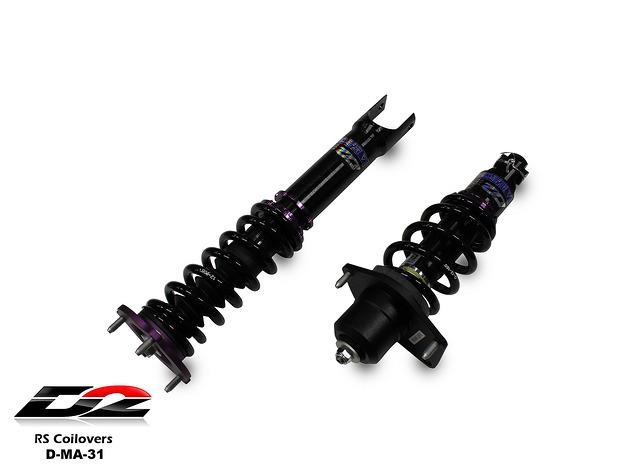 D2 Racing RS Series Coilovers - Front Top Mount D-MA-31-RS