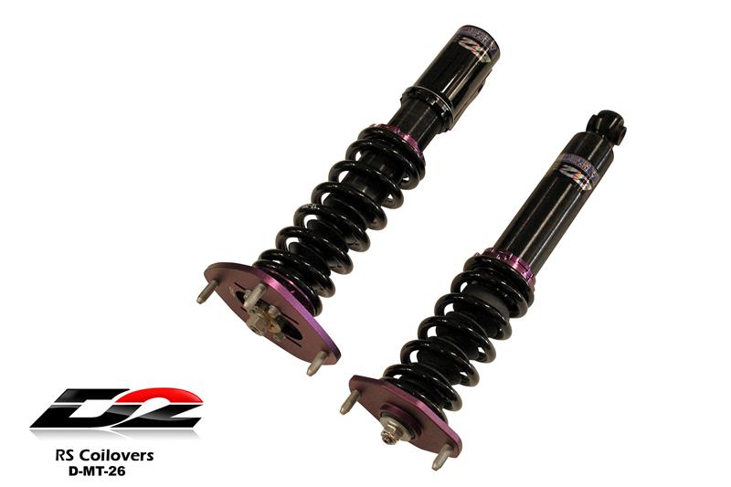 D2 Racing RS Series Coilovers - Front Camber Plate/Rear Top Mount D-MT-26-RS