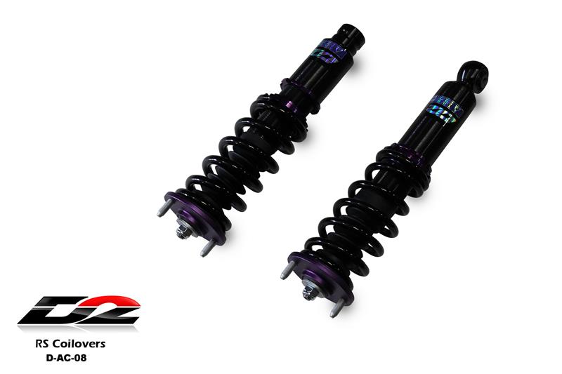 D2 Racing R-SPEC Series Coilovers - Front/Rear Top Mount D-AC-08-SPEC