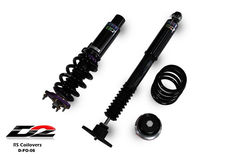 D2 Racing R-SPEC Series Coilovers - Front/Rear Top Mount D-FO-06-SPEC